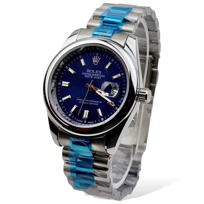 RLX Oyster - Stainless Steel - Blue
